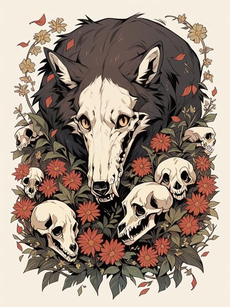 06999-1775325180-score_9, score_8_up, score_7_up, score_6_up, w00f, simple background, animal focus, wolf,_ _lora_w00fXLP_1_ flowers, leaves, sku.png